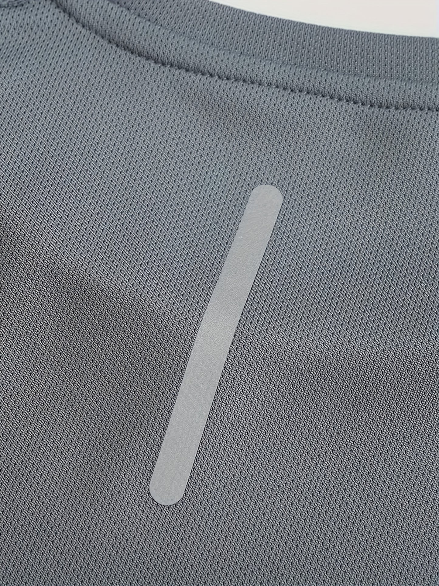 5-Pack Active Tees - Grey, Navy, Black, White & Red