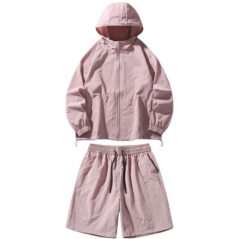 Tech Woven Set (Hooded)