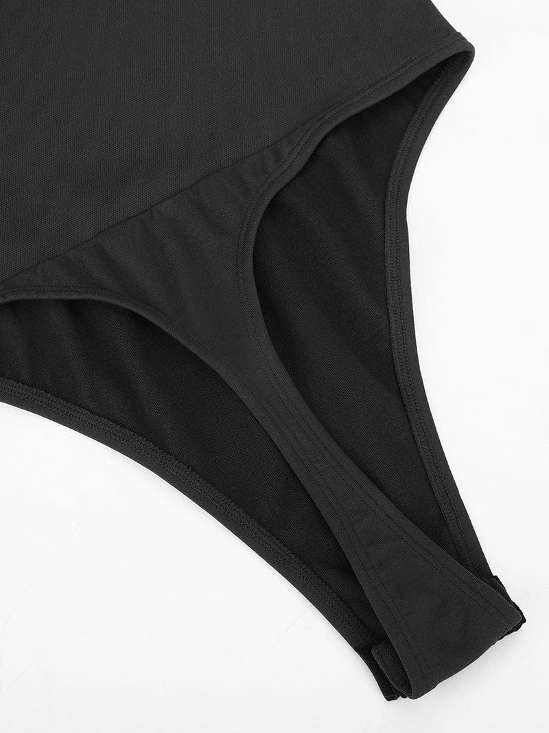 Body Modelador Sem Costuras Fio Dental com Sutiã Integrado