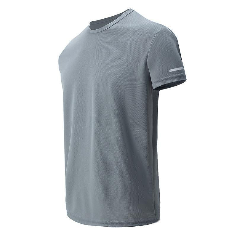 8-Pack Active Tees - Grey, Navy, Black, White, Grey, Green, Red & Khaki