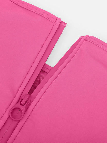 Traje de baño de una pieza con control de abdomen y cintura moldeadora