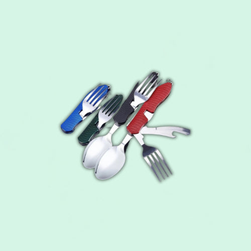 Compact Adventure Cutlery Set