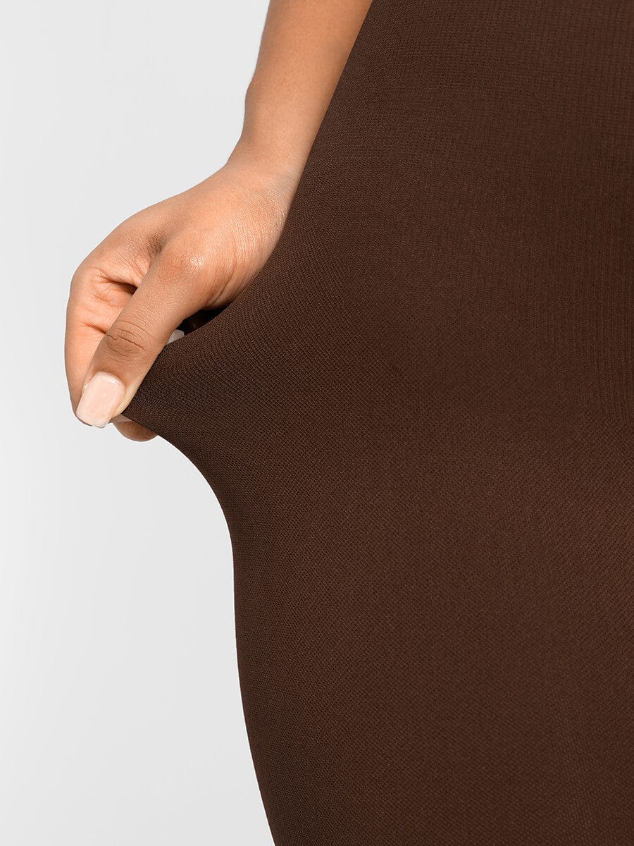 Macacão Sem Costuras Decote Quadrado com Costas em U