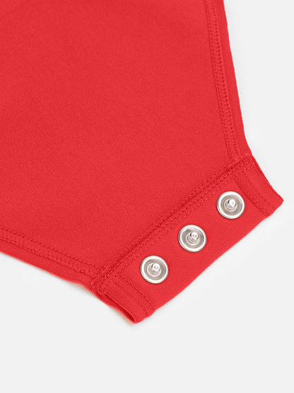 Body Modelador Sem Costuras de Manga Comprida Fio Dental