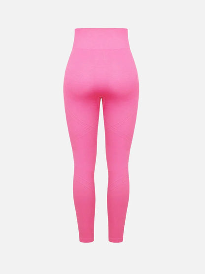 Seamless Double-Layer Waistband Peach Buttocks Shaping Yoga Leggings