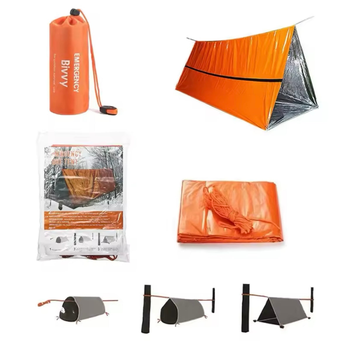 2-Person Emergency Bivy Tent