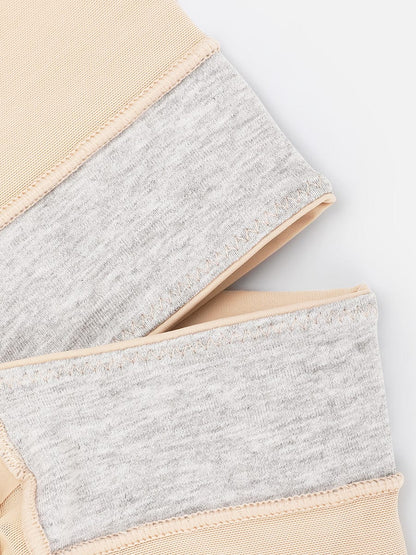 Body Modelador em Mesh de Cintura Baixa com Lifting de Glúteos