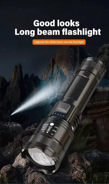 TurboBeam Pro 2000 Tactical Flashlight