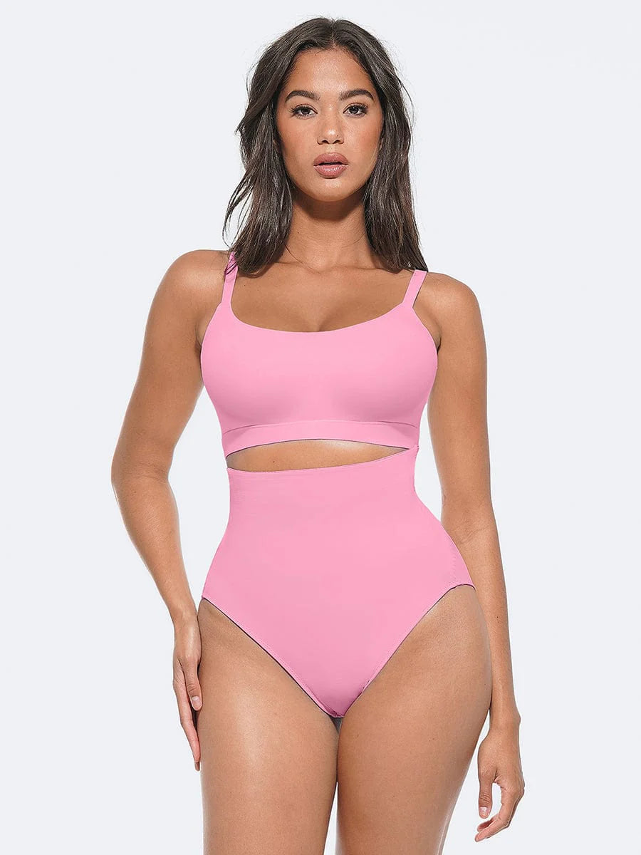 Cueca Modeladora de Cintura Alta com Forro Antibacteriano