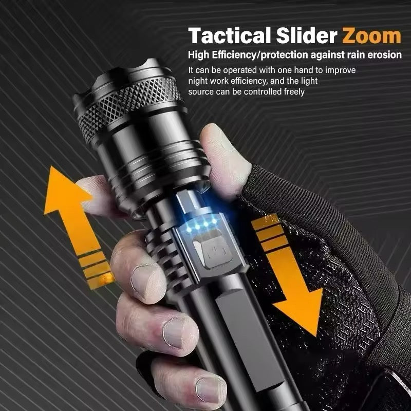 TurboBeam Pro 2000 Tactical Flashlight