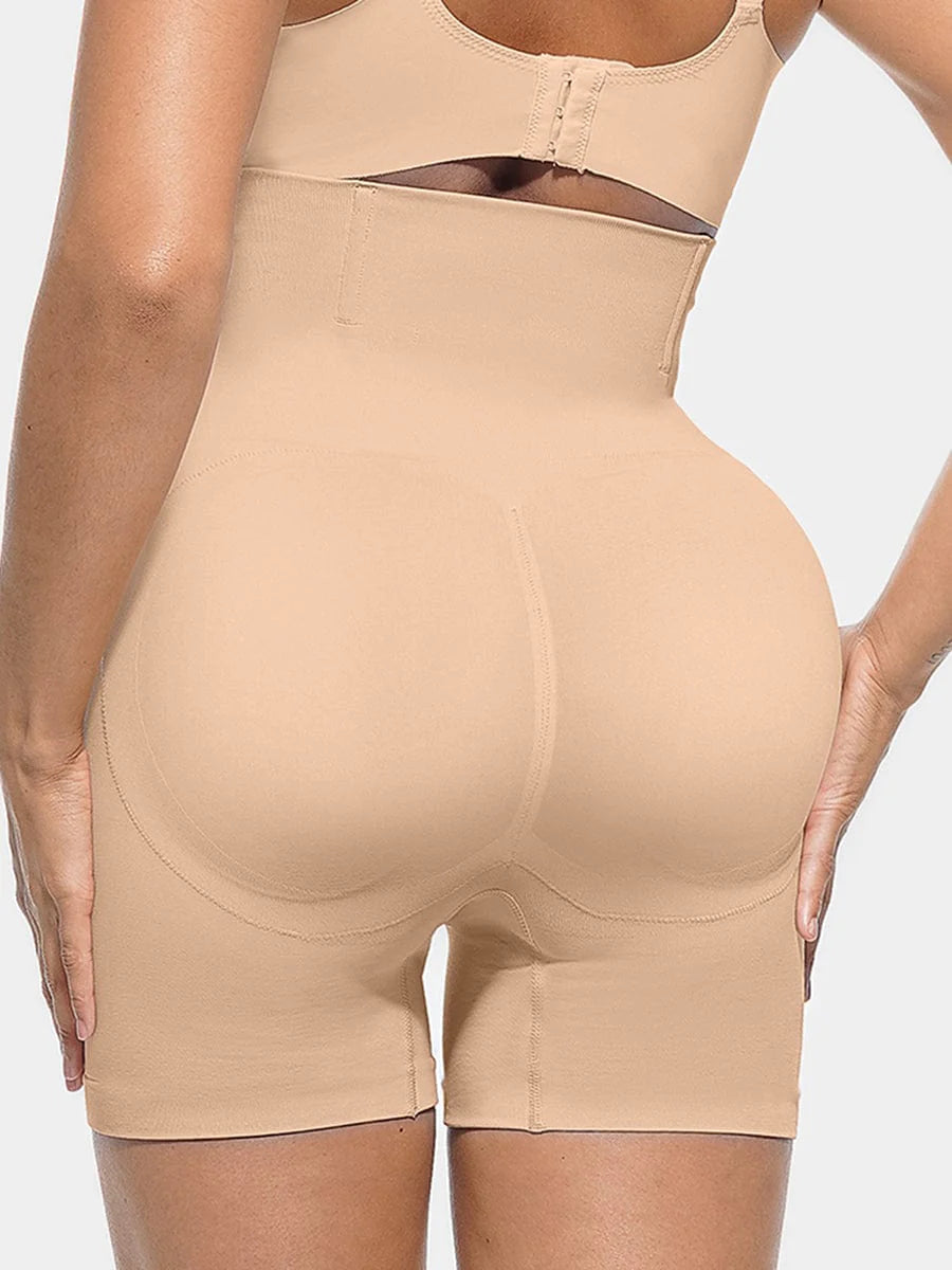 Cueca Modeladora de Cintura Alta com Lifting de Glúteos