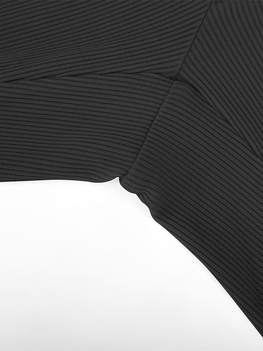 Rayon Ribbed Wide Leg Lounge Pants