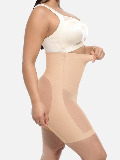 Calções Modeladores de Cintura Alta com Lifting de Glúteos