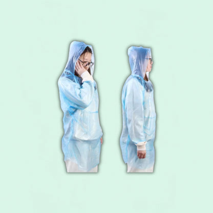 Portable Disposable Rain Poncho Set of 5