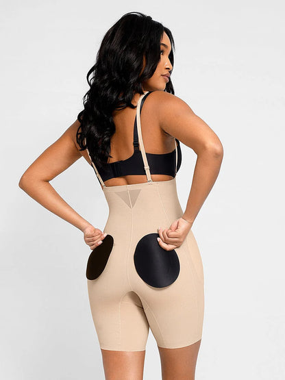 Cueca Modeladora 3 em 1 de Cintura Alta com Lifting