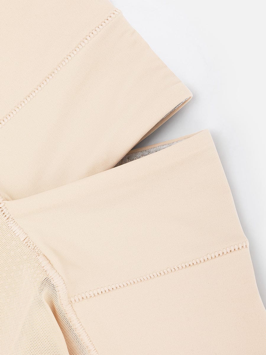 Body Modelador em Mesh de Cintura Baixa com Lifting de Glúteos