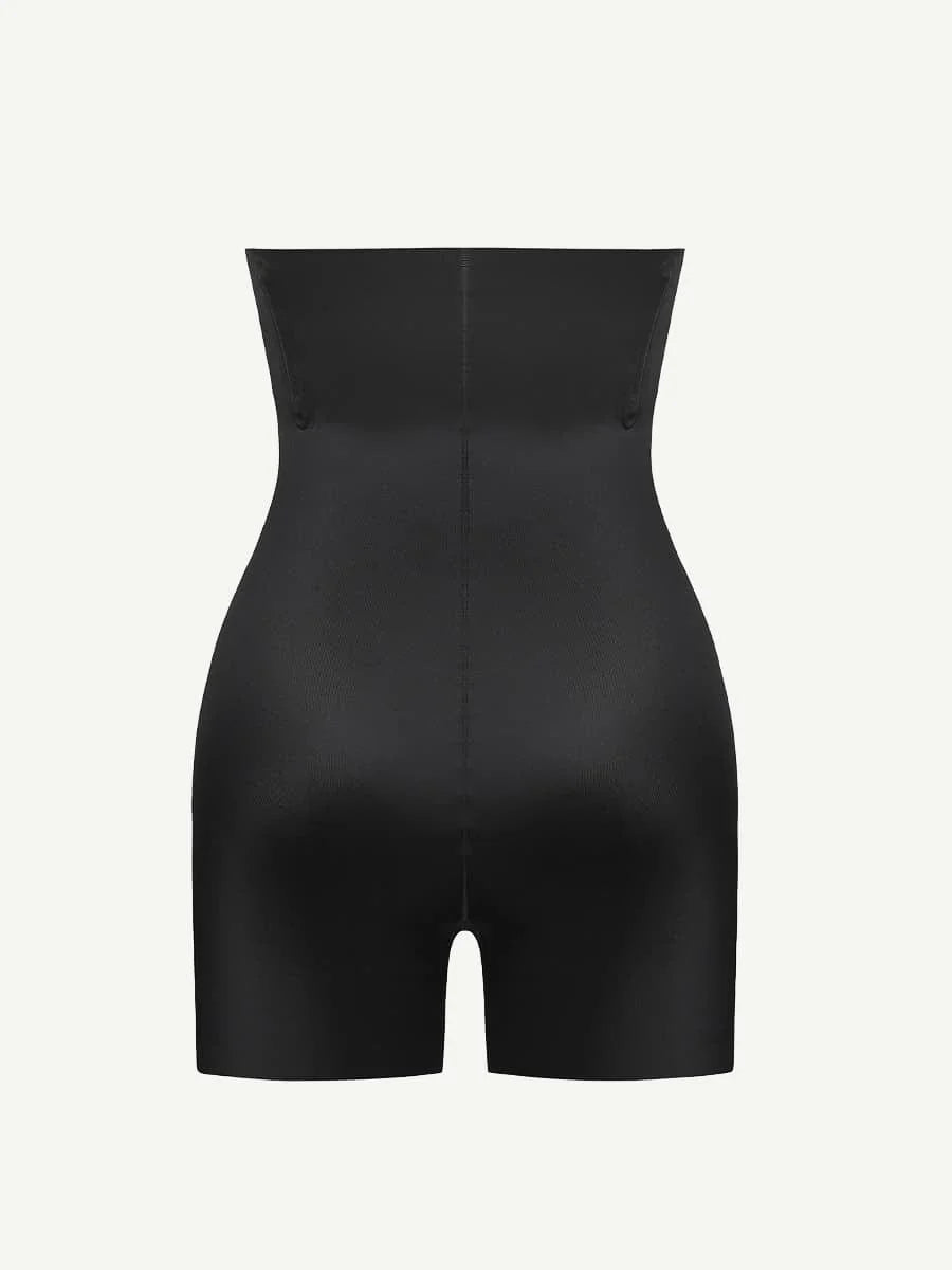 Braguita moldeadora de cintura alta de spandex líquido Air Slim para adelgazar muslos