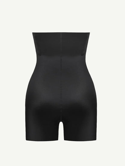 Braguita moldeadora de cintura alta de spandex líquido Air Slim para adelgazar muslos