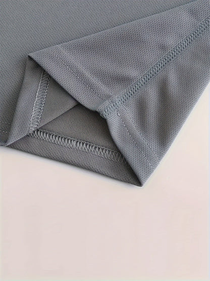 8-Pack Active Tees - Grey, Navy, Black, White, Grey, Green, Red & Khaki