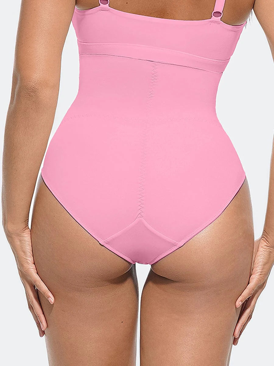 Cueca Modeladora de Cintura Alta com Forro Antibacteriano