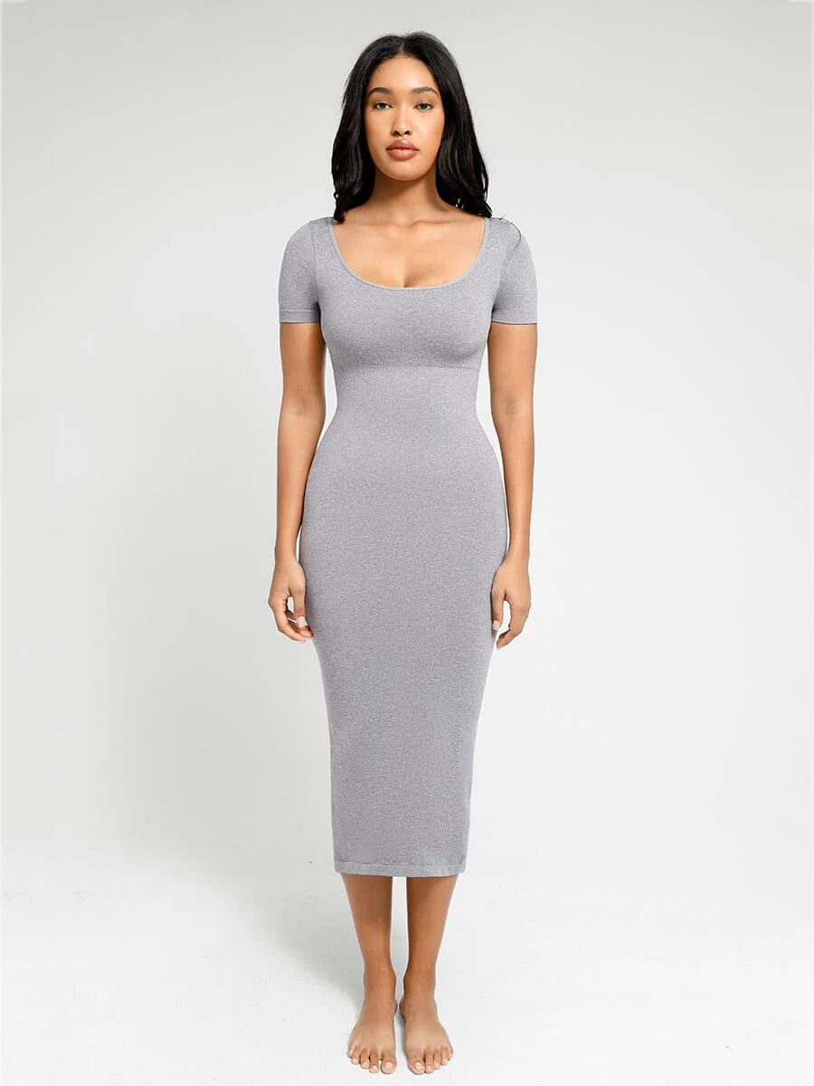 Modelador de Coxa Média com Costas Baixas e Lifting Ajustável