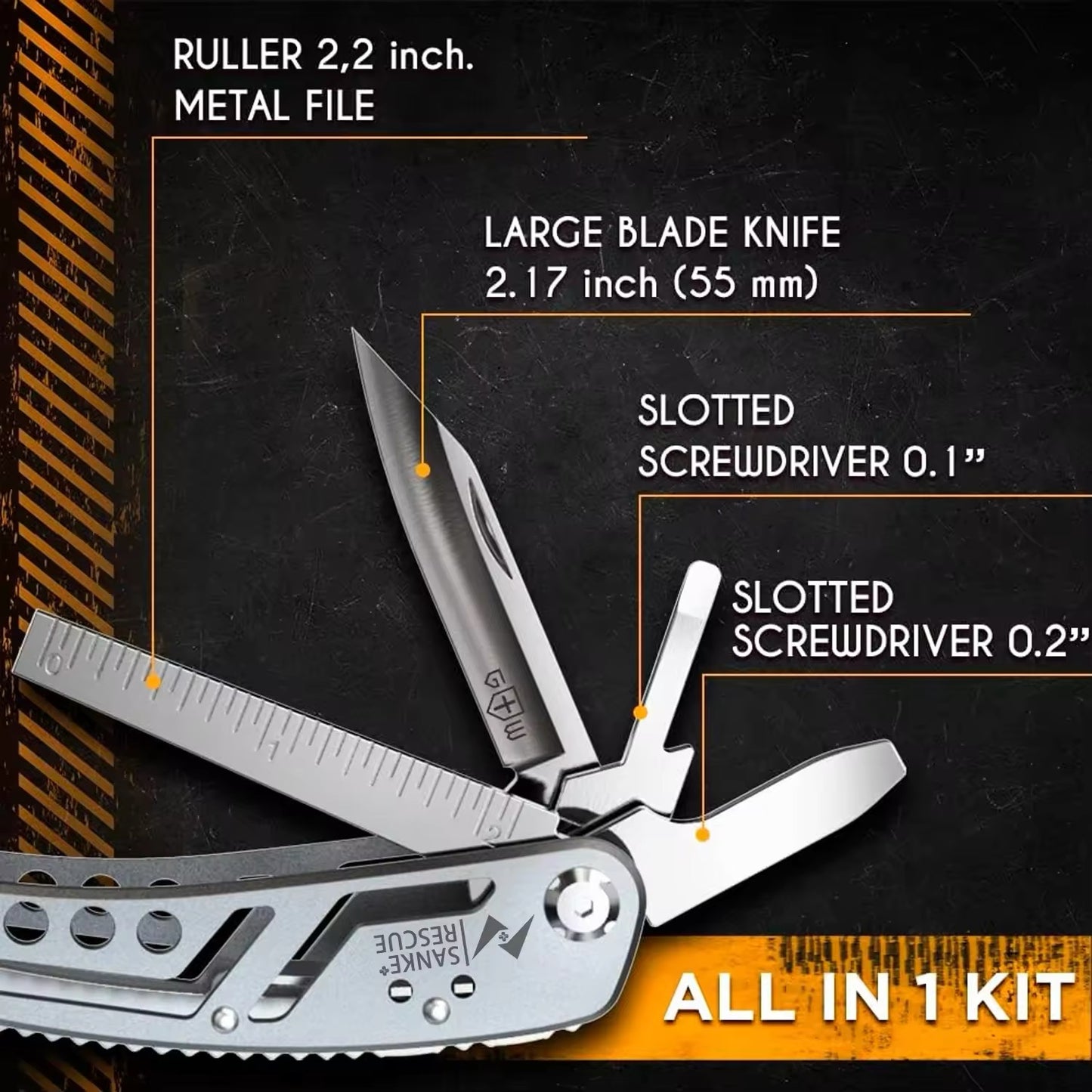 24-in-1 Multi-Tool Pliers