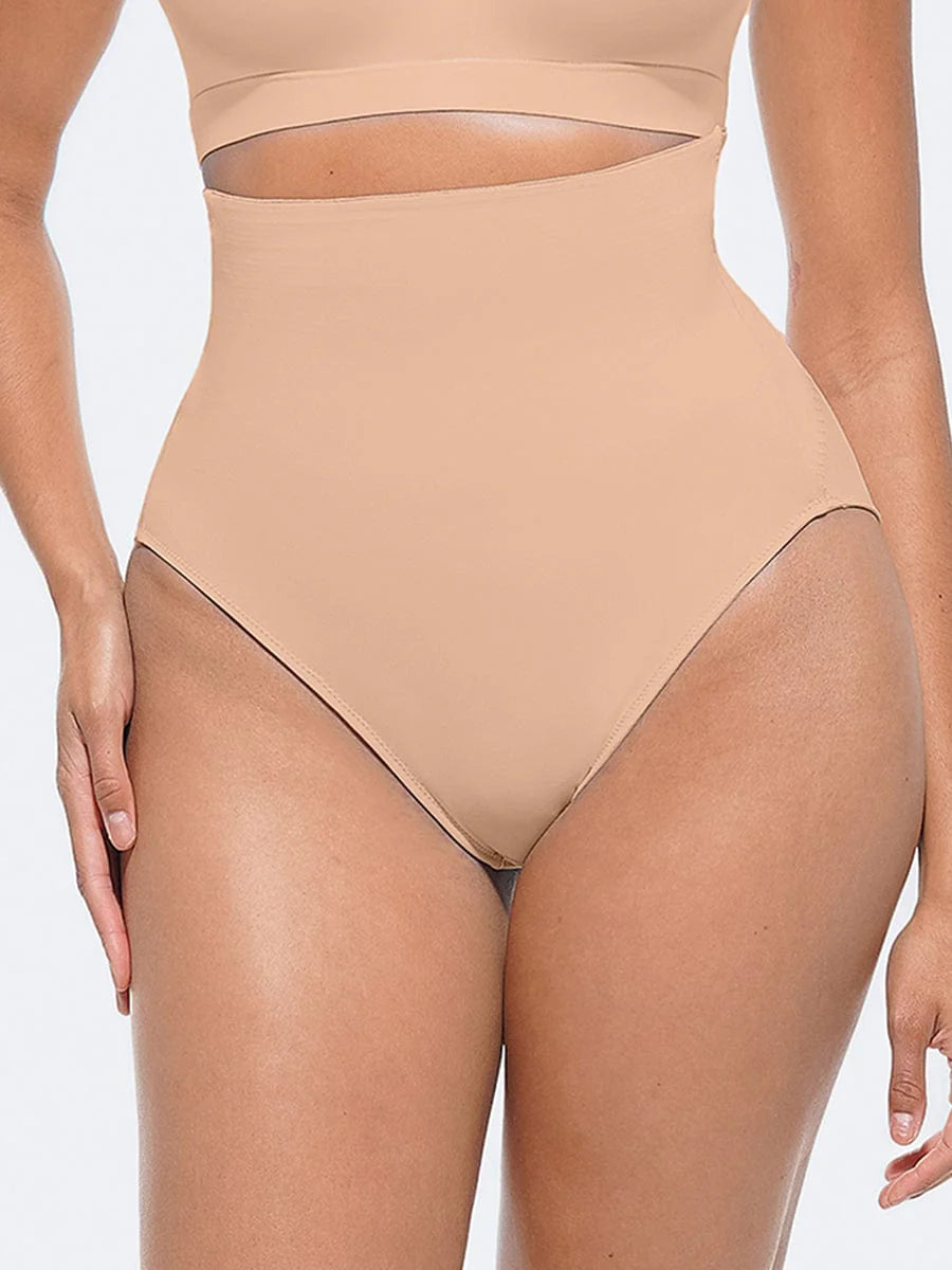 Cueca Modeladora de Cintura Alta com Forro Antibacteriano