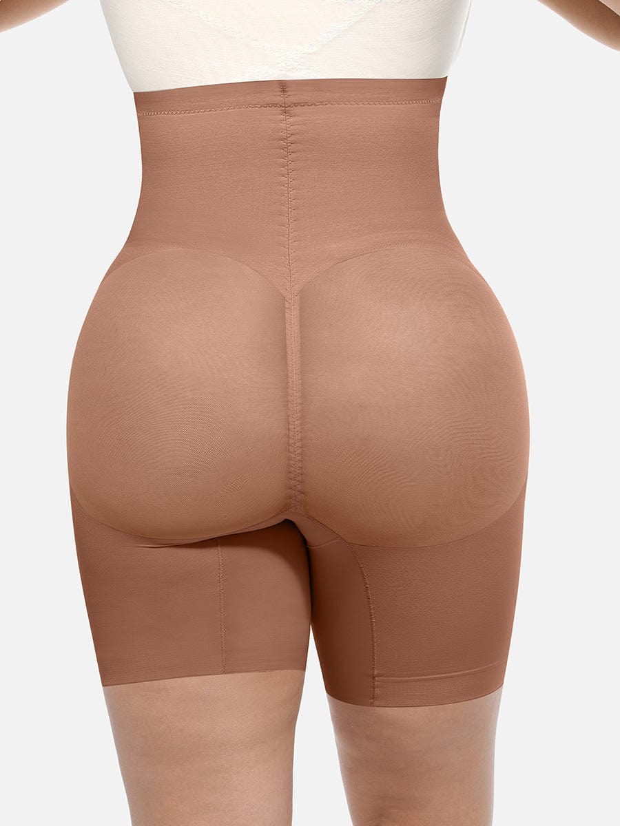 Calções Modeladores de Cintura Alta com Lifting de Glúteos