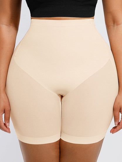 Body Modelador em Mesh de Cintura Baixa com Lifting de Glúteos