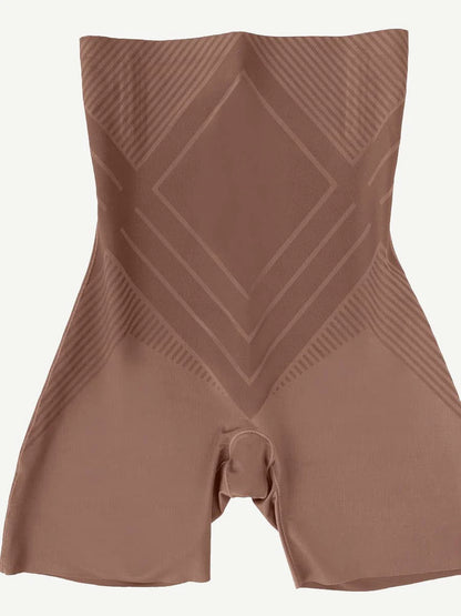 Braguita moldeadora de cintura alta de spandex líquido Air Slim para adelgazar muslos
