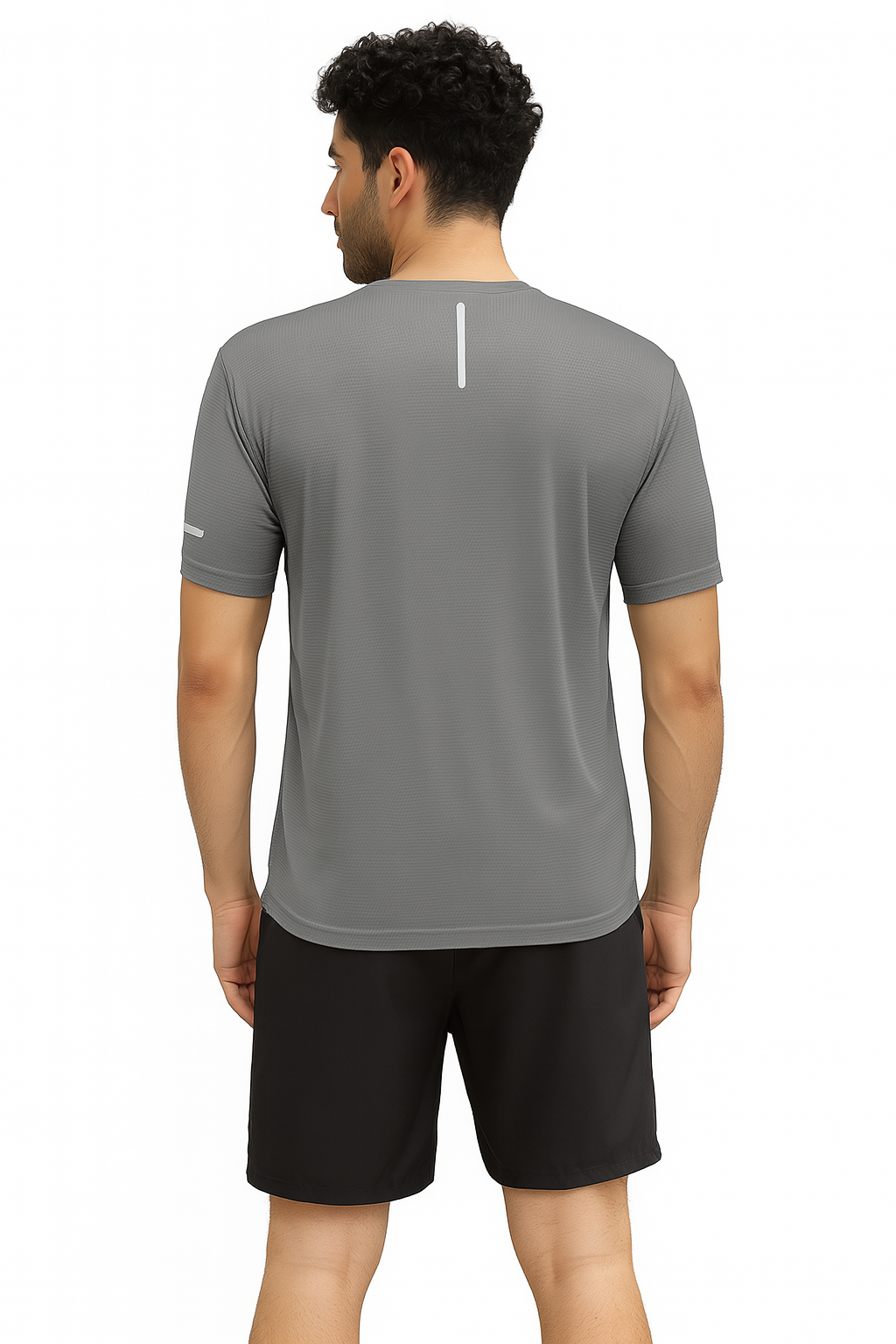 8-Pack Active Tees - Grey, Navy, Black, White, Grey, Green, Red & Khaki