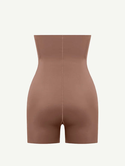 Braguita moldeadora de cintura alta de spandex líquido Air Slim para adelgazar muslos