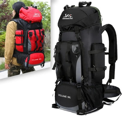 90L Waterproof Trekking Backpack