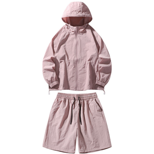 Tech Woven Set (Hooded)