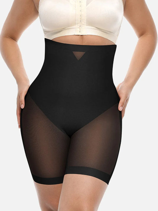 High-Waisted Butt Lift & Slimming Mid-Thigh Shaper Shorts