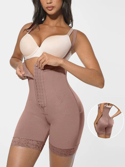 Post-Surgery 4 Steel Bones Waist and Tummy Control Crotch Bottom Antibacterial Butt Lifter