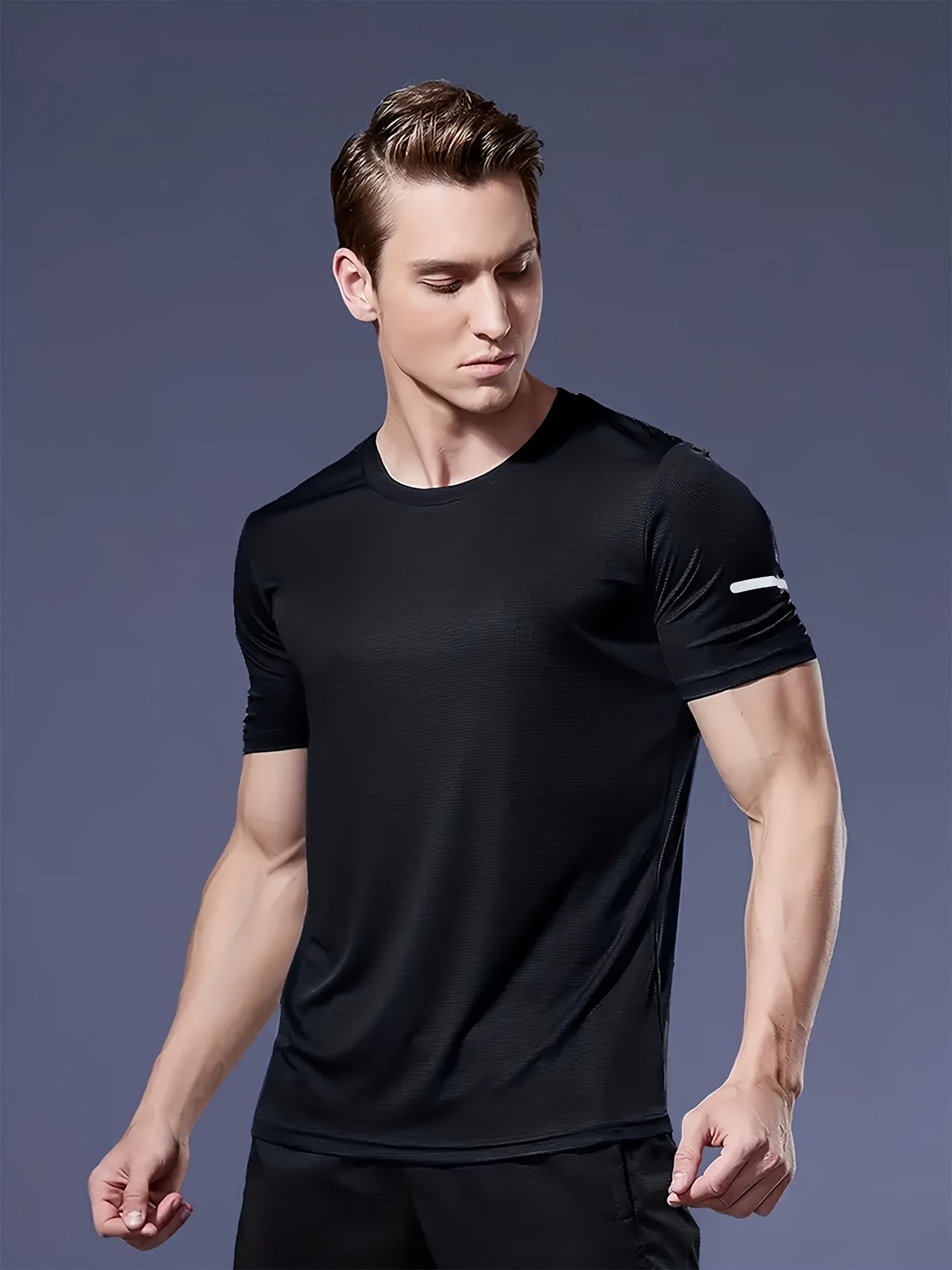 6-Pack Active Tees - Red, Navy, Black, White, Green & Khaki