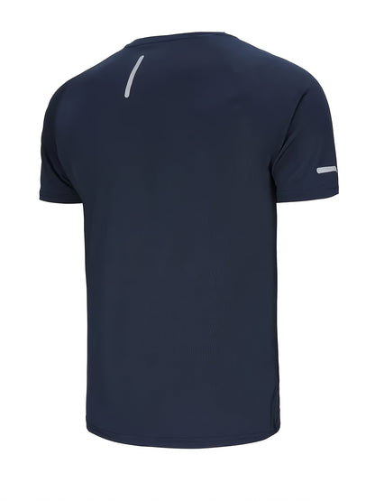 5-Pack Active Tees - Grey, Navy, Black, White & Red