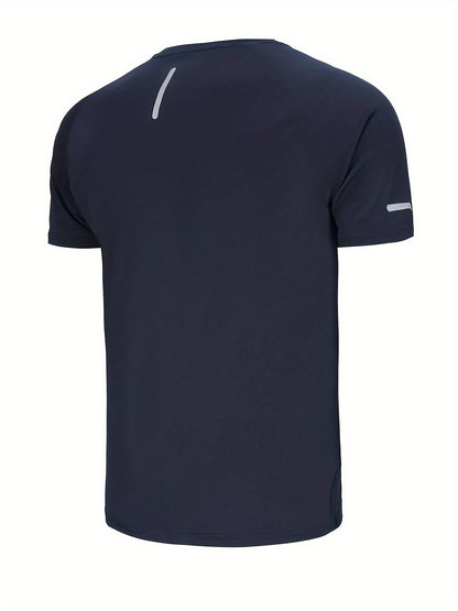 3-Pack Active Tees - Green, Navy & Black