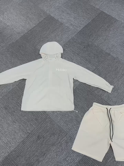 Tech Woven Set (Hooded)