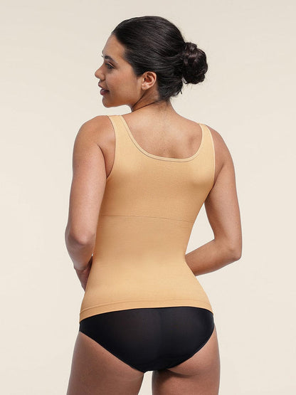 Top Modelador Sem Costuras com Suporte ao Peito