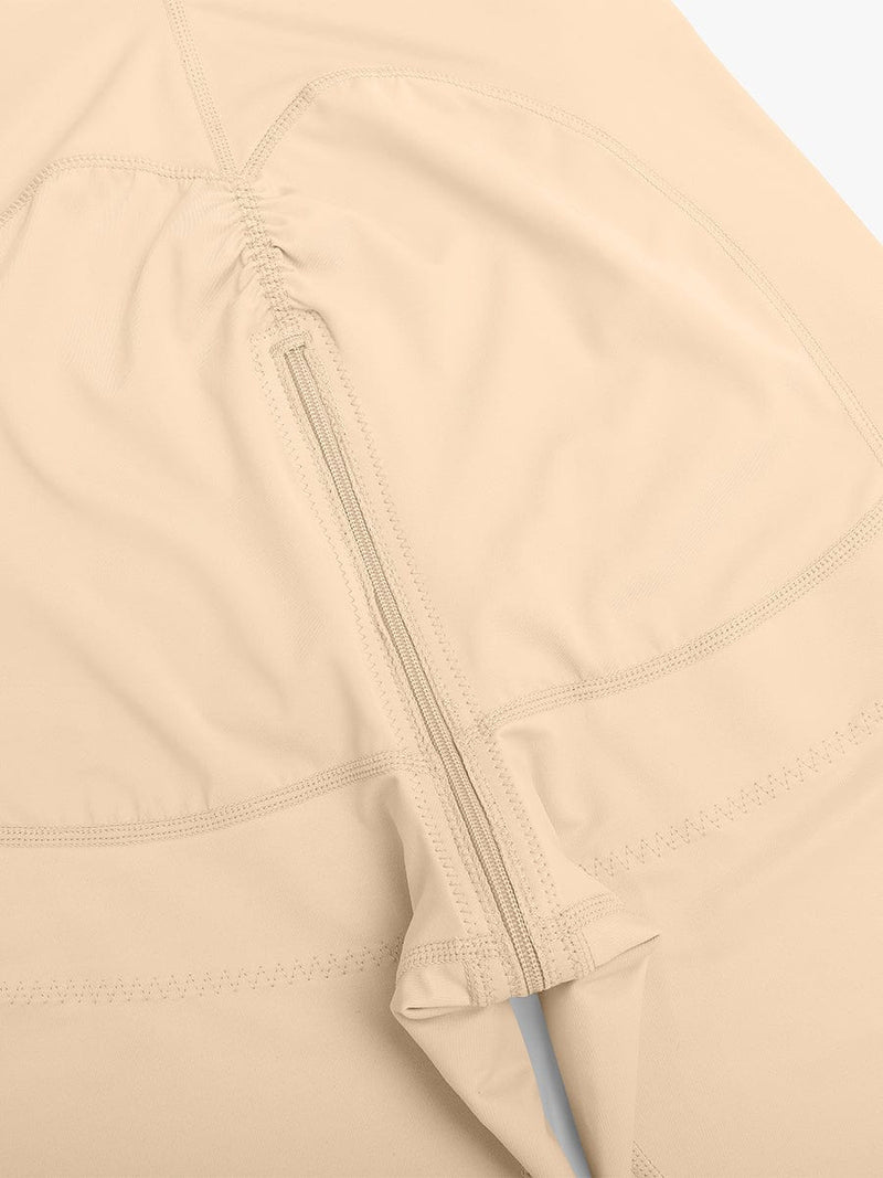 Body Pós-Operatório com Fecho Lateral e Cobertura do Peito