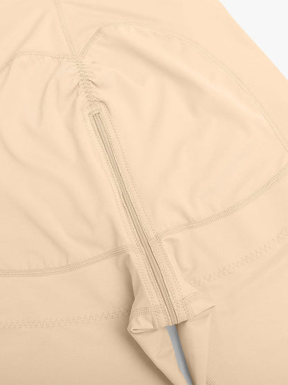 Body Pós-Operatório com Fecho Lateral e Cobertura do Peito