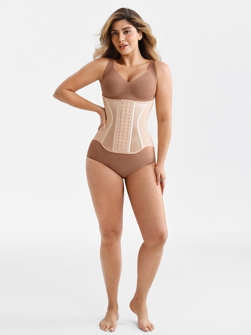 Cinta Modeladora em Látex de Alta Compressão com Efeito S-Curve