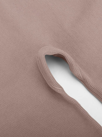 Seamless Sports Shaping 2 in 1 Waist and Tummy Control Bra-free Jumpsuit