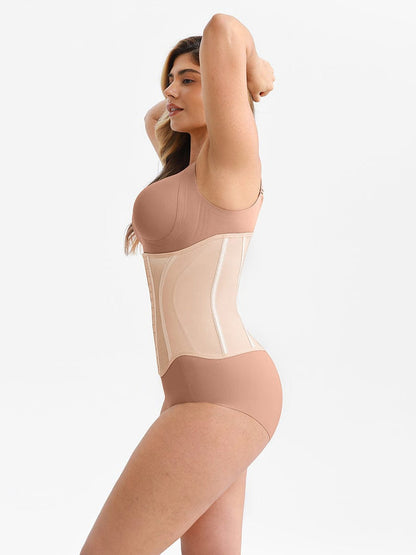 Cinta Modeladora em Látex de Alta Compressão com Efeito S-Curve