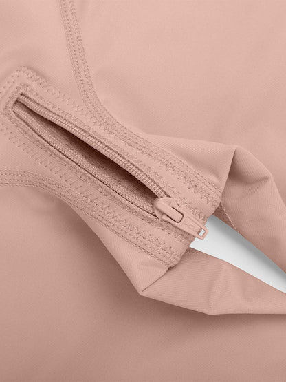 Body Pós-Operatório com Fecho Lateral e Cobertura do Peito