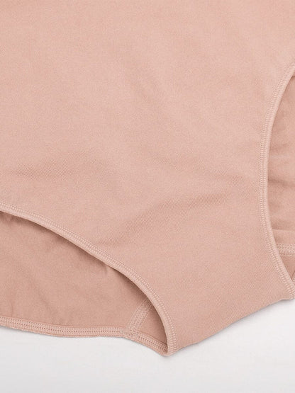 Cueca Modeladora Sem Costuras de Cintura Alta com Efeito Push-Up