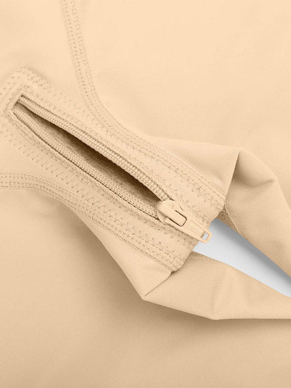 Body Pós-Operatório com Fecho Lateral e Cobertura do Peito