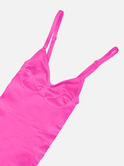 Mono de tanga con busto cubierto sin costuras